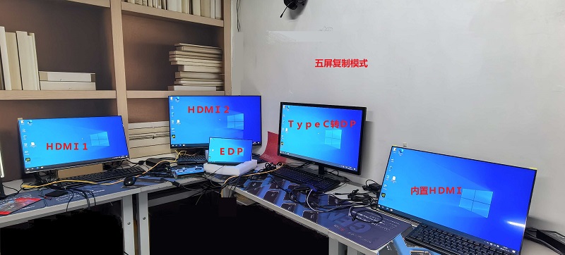 澤創偉業板載獨顯工控主板支持5屏顯示